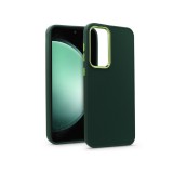Haffner Frame szilikon tok - Samsung SM-S711 Galaxy S23 FE - zöld