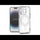 Haffner Frost Mag Cover kameravédős szilikon tok - Apple iPhone 14 Pro - átlátszó (HF276736)