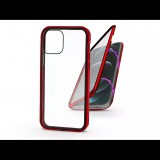 Haffner Magneto 360 Apple iPhone 12 Pro Max mágneses 2 részes hátlap előlapi üveggel piros (PT-5939) (PT-5939) - Telefontok