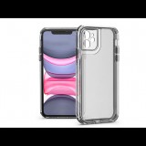 Haffner Matrix Clear kameravédős szilikon tok - Apple iPhone 11 - átlátszó (HF323034)