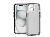 Haffner Matrix Clear kameravédős szilikon tok - Apple iPhone 15 - átlátszó