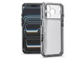 Haffner Matrix Clear kameravédős szilikon tok - Apple iPhone 17 Pro Max - átlátszó