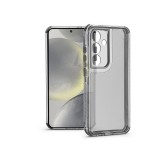 Haffner Matrix Clear kameravédős szilikon tok - Samsung SM-S921 Galaxy S24 - átlátszó