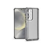 Haffner Matrix Clear kameravédős szilikon tok - Samsung SM-S921 Galaxy S24 - átlátszó