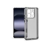Haffner Matrix Clear kameravédős szilikon tok - Xiaomi Redmi Note 14 5G - átlátszó