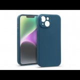 Haffner Matt szilikon tok - Apple iPhone 14 - kék (HF174995)