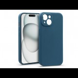 Haffner Matt szilikon tok - Apple iPhone 15 - kék (HF213120)