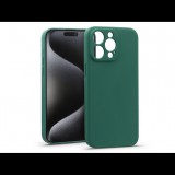 Haffner Matt szilikon tok - Apple iPhone 15 Pro - zöld (HF213144)