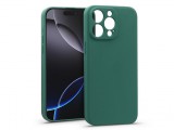Haffner Matt szilikon tok - Apple iPhone 16 Pro - zöld