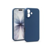 Haffner Matt szilikon tok - Apple iPhone 17 - kék