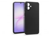 Haffner Matt szilikon tok - Samsung SM-A075 Galaxy A07 4G - fekete