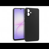 Haffner Matt szilikon tok - Samsung SM-A075 Galaxy A07 4G - fekete (HF557724)