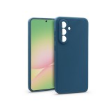 Haffner Matt szilikon tok - Samsung SM-A566 Galaxy A56 5G - kék