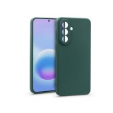 Haffner Matt szilikon tok - Samsung SM-A576B Galaxy A57 5G - sötét zöld