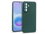 Haffner Matt szilikon tok - Samsung SM-A576B Galaxy A57 5G - sötét zöld