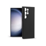 Haffner Matt szilikon tok - Samsung SM-S928 Galaxy S24 Ultra - fekete