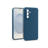 Haffner Matt szilikon tok - Samsung SM-S936 Galaxy S25+ - kék