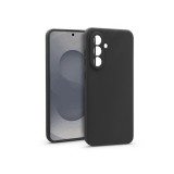 Haffner Matt szilikon tok - Samsung SM-S947 Galaxy S26+ - fekete