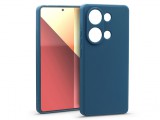 Haffner Matt szilikon tok - Xiaomi Redmi Note 13 Pro 4G - kék