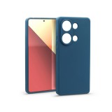 Haffner Matt szilikon tok - Xiaomi Redmi Note 13 Pro 4G - kék