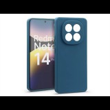 Haffner Matt szilikon tok (Xiaomi Redmi Note 14 Pro 5G, kék)