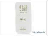 Haffner Microsoft Lumia 550 szilikon hátlap - Ultra Slim 0,3 mm - transparent PT-2680