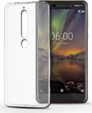 Haffner PT-4569 Nokia 6 (2018) Ultravékony Szilikon Hátlap - Átlátszó