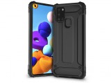 Haffner Samsung A217F Galaxy A21s ütésálló hátlap - Armor - fekete