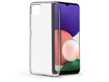 Haffner Samsung A226B Galaxy A22 5G szilikon hátlap - Soft Clear - átlátszó