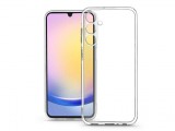 Haffner Samsung Galaxy A25 5G szilikon hátlap kameravédővel - Clear Case - átlátszó