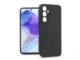 Haffner Samsung Galaxy A55 szilikon hátlap - Soft - fekete