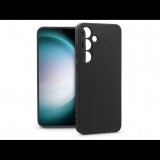 Haffner Samsung Galaxy S24 szilikon hátlap - Matt - fekete (HF712096)