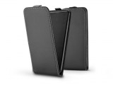 Haffner Samsung N980F Galaxy Note 20 lefelé nyíló tok - Slim Flexi Flip - fekete