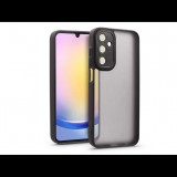 Haffner Samsung SM-A256 Galaxy A25 5G hátlap kameravédő peremmel, lencsevédő üveggel - Variete - fekete (HF255069)