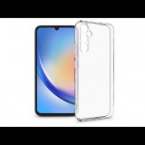 Haffner Samsung SM-A346 Galaxy A34 5G szilikon hátlap - Clear Case - átlátszó (PT-6797)
