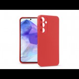 Haffner Samsung SM-A556 Galaxy A55 szilikon hátlap - Soft - piros (HF721630)