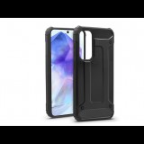 Haffner Samsung SM-A556 Galaxy A55 ütésálló hátlap - Armor - fekete (HF272219)