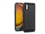 Haffner Samsung SM-G556B Galaxy Xcover 7 szilikon hátlap - Carbon - fekete