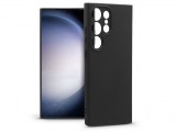 Haffner Samsung SM-S928 Galaxy S24 Ultra szilikon hátlap - Matt - fekete