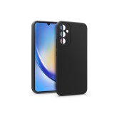 Haffner Silicone Case szilikon tok - Samsung SM-A346 Galaxy A34 5G - fekete