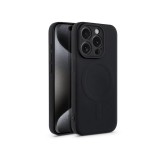 Haffner Silicone Mag Cover szilikon tok - Apple iPhone 15 Pro - fekete