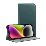 Haffner Slim Flexi Flip bőrtok - Samsung G990B Galaxy S21 FE 5G - fekete