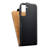 Haffner Slim Flexi Flip bőrtok - Samsung G996F Galaxy S21+ - fekete
