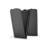 Haffner Slim Flexi Flip lefelé nyíló tok - Samsung S906B Galaxy S22+ 5G - fekete