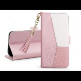 Haffner Smart Charms Book Flip bőrtok - Apple iPhone 14 Pro - rouge (TF-0226)