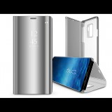 Haffner Smart Clear View oldalra nyíló flipes tok - Samsung SM-S911 Galaxy S23 - ezüst (TF-0240)