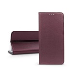 Haffner Smart Magneto Book Flip oldalra nyíló tok - Samsung SM-S931 Galaxy S25 - bordó