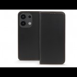 Haffner Smart Pro Flip bőrtok - Xiaomi Redmi Note 13 4G - fekete (HF281297)