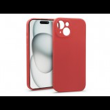 Haffner Soft szilikon tok - Apple iPhone 15 - piros (HF214264)
