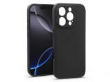 Haffner Soft szilikon tok - Apple iPhone 16 Pro - fekete